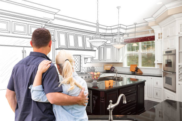Professional Kitchen Flooring technician working in Henderson, MN